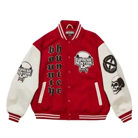 Supreme(シュプリーム) 2023AW Bounty Hunter Varsity Jacket RED