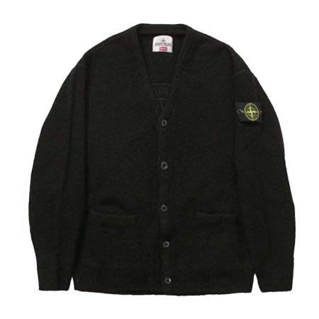 Supreme(シュプリーム) 2023AW Stone Island Boucle Cardigan Black