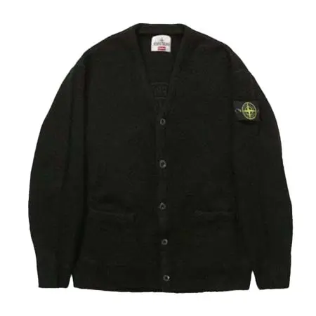 Supreme(シュプリーム) 2023AW Stone Island Boucle Cardigan Black