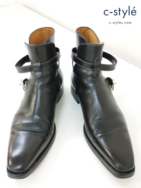 Santoni サントーニ ジョッパーブーツ 7 ・1/2 ブラック 6604 01