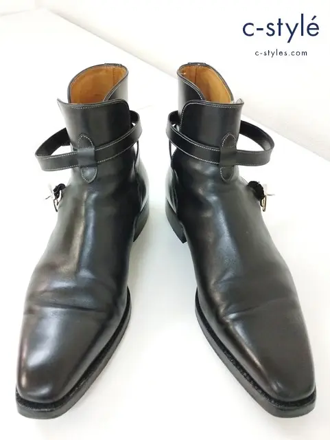 Santoni サントーニ ジョッパーブーツ 7 ・1/2 ブラック 6604 01