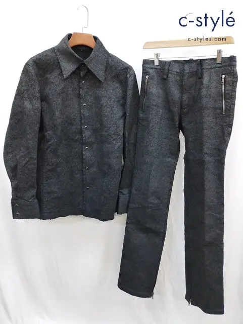 Dirge ダージュ ジャケット パンツ L S ブラック bajra バジュラ