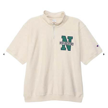 チャンピオン リバースウィーブ(Champion Reverse Weave) リバースウィーブ(R)ショートスリーブハーフジップスウェットシャツ 25SS