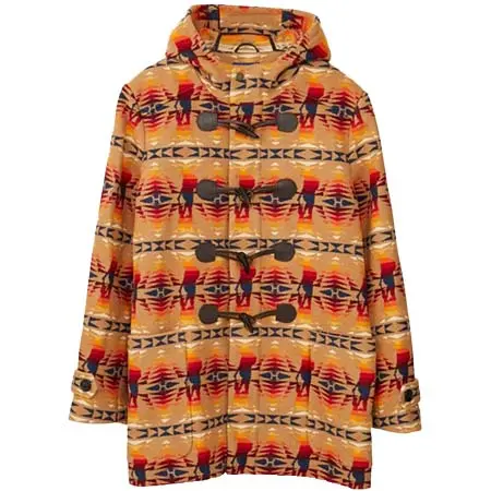 HYSTERIC GLAMOUR(ヒステリックグラマー) PENDLETON×HYS TIMES総柄 ダッフルコート