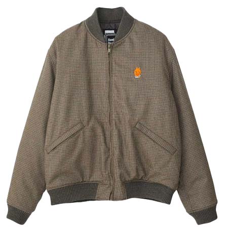 HYSTERIC GLAMOUR(ヒステリックグラマー) SONIC YOUTH/diRty刺繍 リブブルゾン