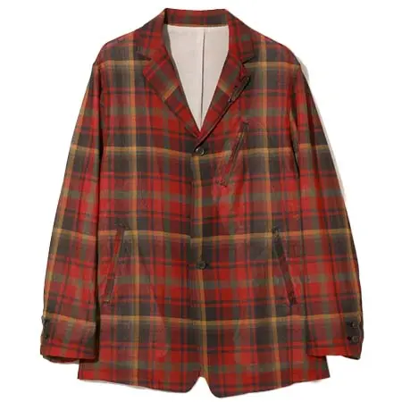 NEEDLES (ニードルズ) Pin Lapel 2B Jacket – W/N Madras Check