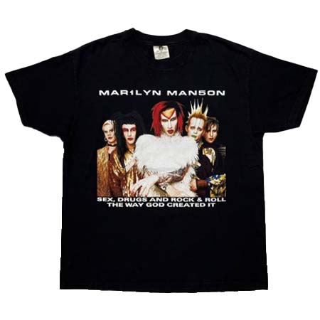 ロックTシャツ(ROCK T-SHIRT) MARILYN MANSON ROCK IS DEAD TOUR ’99