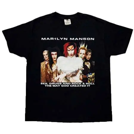 ロックTシャツ(ROCK T-SHIRT) MARILYN MANSON ROCK IS DEAD TOUR ’99