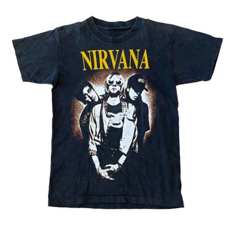 ロックTシャツ(ROCK T-SHIRT) nirvanaニルヴァーナ ロック バンドTシャツ