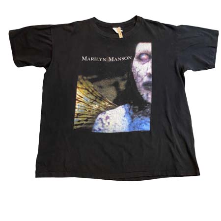 ロックTシャツ(ROCK T-SHIRT) マリリンマンソン tシャツ