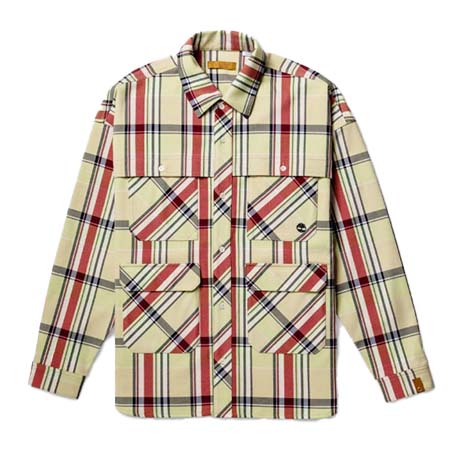 Timberland(ティンバーランド) 「TOKYO DESIGN COLLECTIVE」 オールジェンダー プレイド シャツ