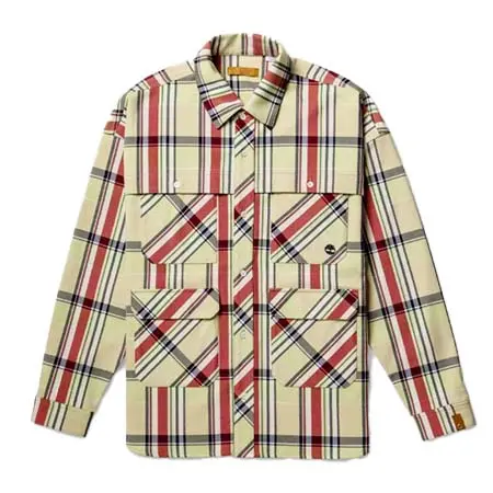 Timberland(ティンバーランド) 「TOKYO DESIGN COLLECTIVE」 オールジェンダー プレイド シャツ