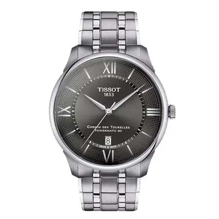 TISSOT(ティソ) シュマン・デ・トゥレル パワーマティック80 42 mm ガンメタル