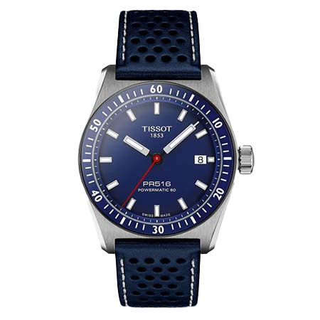 TISSOT(ティソ) Tissot PR516 Powermatic 80 ブルー