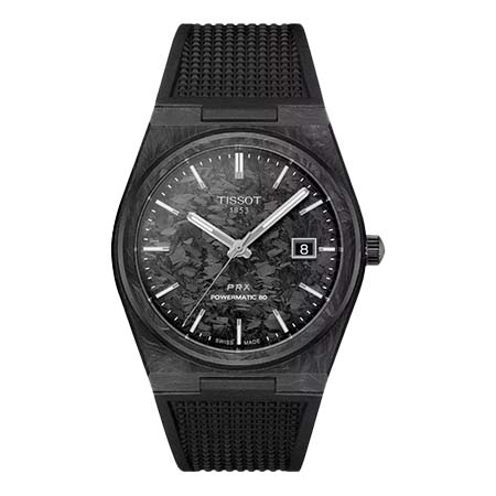 TISSOT(ティソ) PRX パワーマティック 80 40mm カーボン
