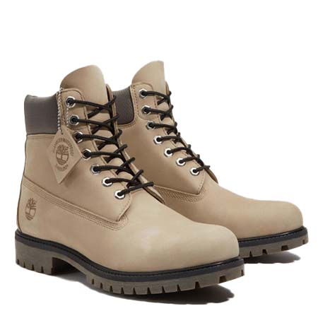 Timberland(ティンバーランド) メンズ 6インチ プレミアム ウォータープルーフ ブーツ ライトブラウン