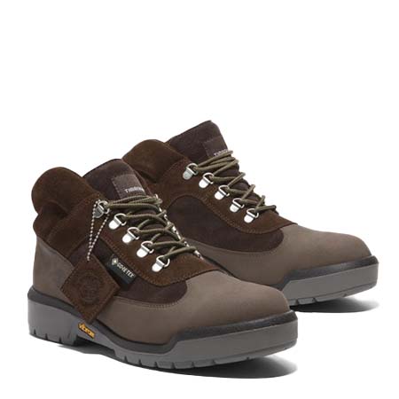 Timberland(ティンバーランド) メンズ フィールド ブーツ GTX – ダークブラウン