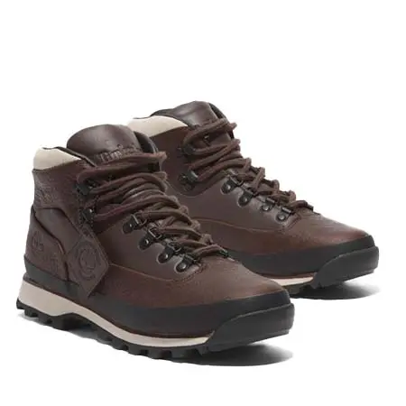 Timberland(ティンバーランド) メンズ ユーロハイカー ミッド レースアップ GTX ブーティー ブーツ – ダークブラウン