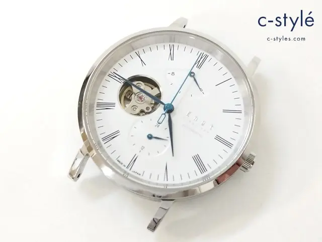 Knot ノット 腕時計 シルバー 機械式時計 CAP-38 Water resistant 5ATM 316L