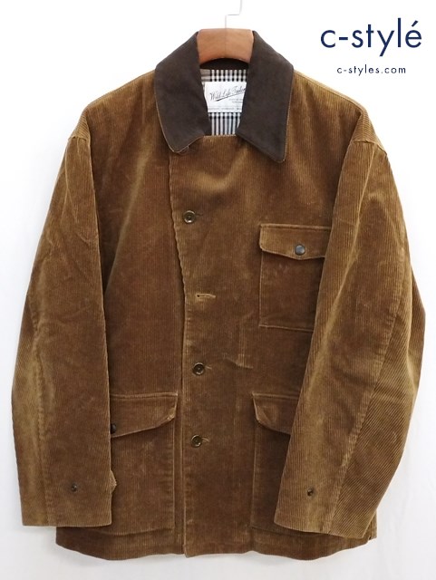 WILD LIFE TAILOR ワイルドライフテーラー コーデュロイジャケット L ブラウン系