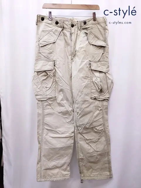 RRL ダブルアールエル カーゴパンツ 32 ベージュ PP-RL-HW-4285