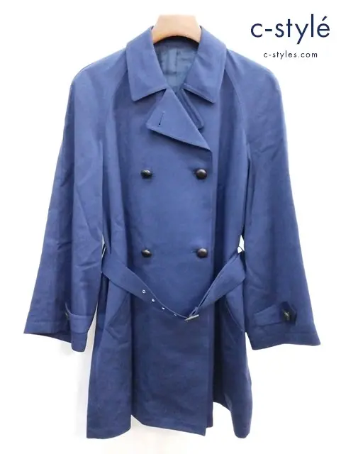 Jean Paul GAULTIER FEMME ジャンポール・ゴルチエ フェム ショートトレンチコート ネイビー 40 レディース