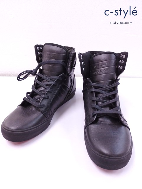 SUPRA スープラ SKYTOP1 CLASSICS シューズ スニーカー ブラック 28cm 08003-081-M
