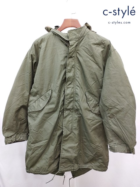 ALPHA INDUSTRIES アルファインダストリーズ モッズコート X-SMALL カーキ ライナー付 8415-782-3216