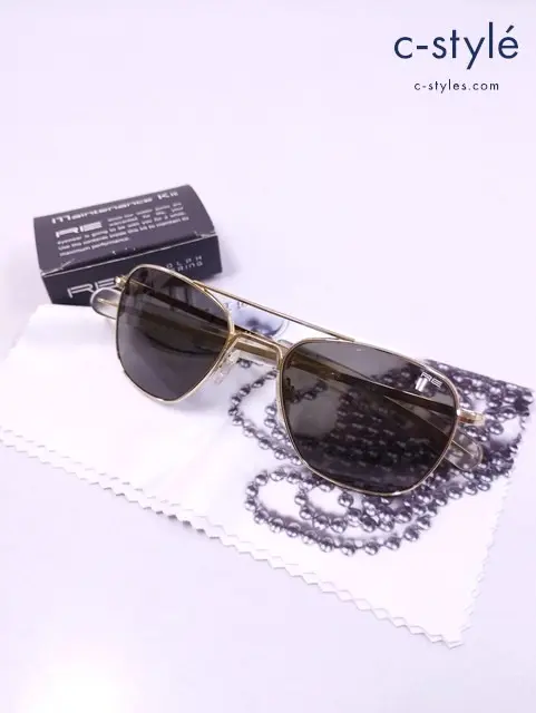 RANDOLPH ENGINEERING ランドルフエンジニアリング サングラス USA 140MM ゴールド