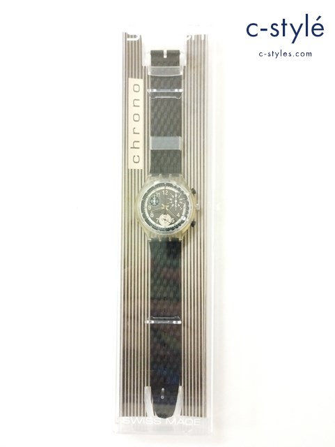 SWATCH スウォッチ 腕時計 ブラック クォーツ sck409