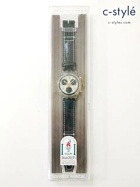 SWATCH スウォッチ 腕時計 グリーン系 Atlanta 1996 CENTENNIAL OLYMPIC GAMES クオーツ