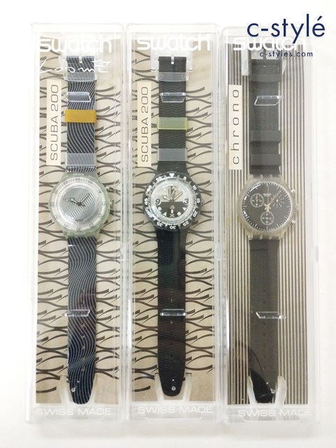 SWATCH スウォッチ 腕時計 クォーツ SDG900 SCK111 SDM106 計3点
