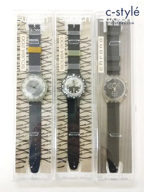 SWATCH スウォッチ 腕時計 クォーツ SDG900 SCK111 SDM106 計3点