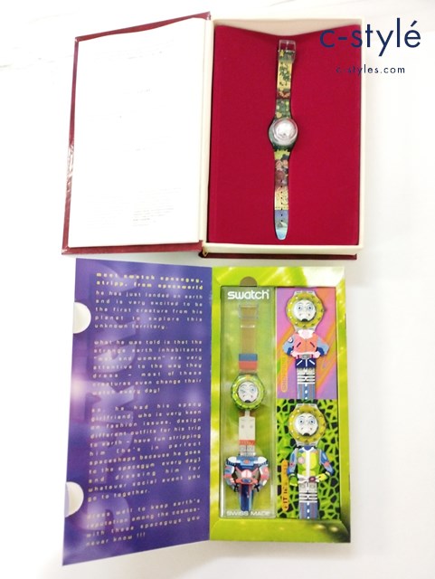SWATCH スウォッチ 腕時計 マルチカラー GZ148 SDN120 クォーツ