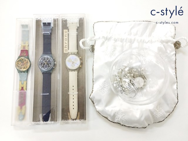 SWATCH スウォッチ 腕時計 クォーツ SCK400 GN107 LZ106 SCN117 計4点