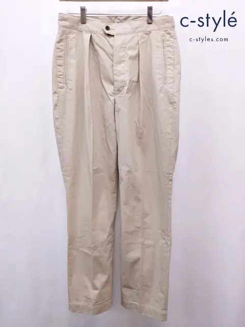 PHIGVEL MAKERS & CO フィグベル パンツ 1 ベージュ WORKADAY STRING TROUSERS PMAN-PT03