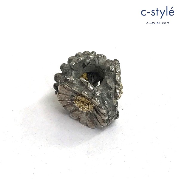 TROLLBEADS トロールビーズ デイジー K18×SV925 コンビ シルバー アクセサリー ジュエリー ビーズ