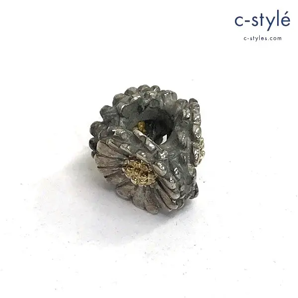 TROLLBEADS トロールビーズ デイジー K18×SV925 コンビ シルバー アクセサリー ジュエリー ビーズ