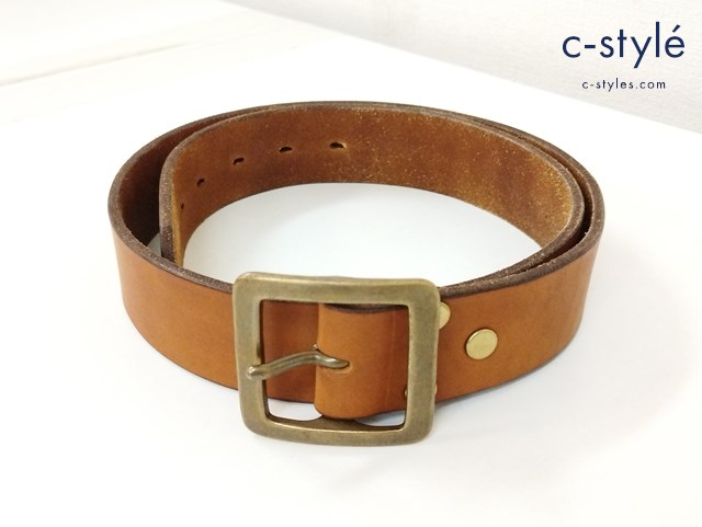 VASCO ヴァスコ レザーベルト M キャメル