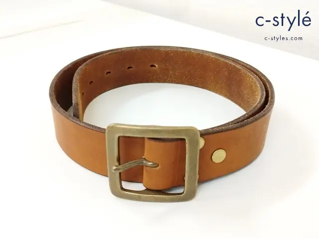 VASCO ヴァスコ レザーベルト M キャメル