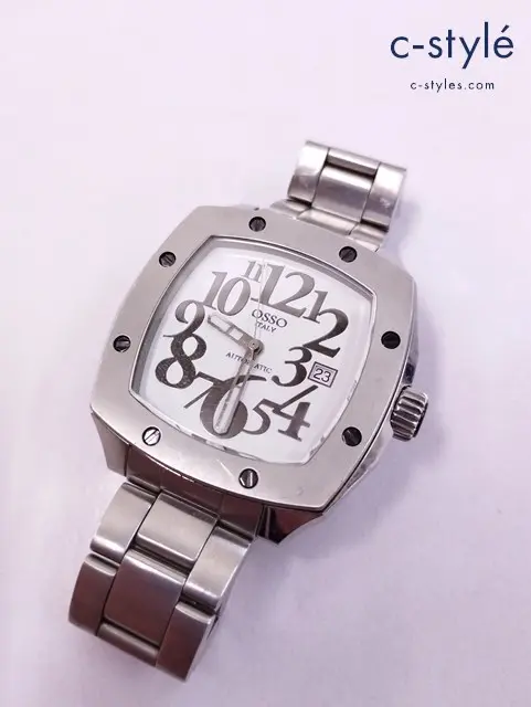 OSSO ITALY オッソイタリィ 腕時計 シルバー SEVERO XW01 自動巻き