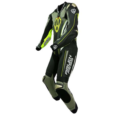 Arlen Ness(アレンネス) LS1-241376-AN BLACK/YELLOW ARLENNESS RACINGSUITS HIGH END MODEL