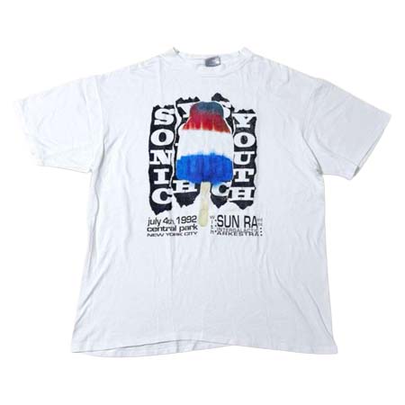 BAND T-SHIRT(バンドTシャツ) Sonic Youth × Sun Ra T-Shirt 1992