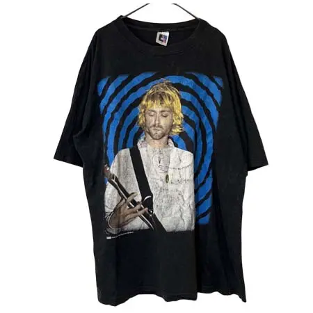 BAND T-SHIRT(バンドTシャツ) 90s NIRVANA Kurt Cobain Tシャツ
