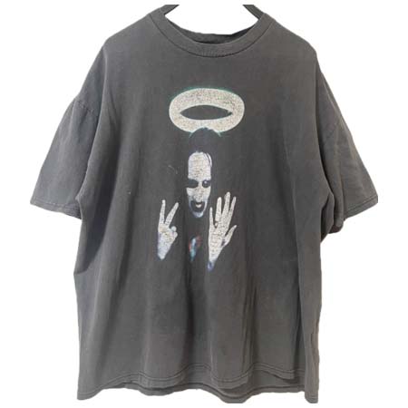 BAND T-SHIRT(バンドTシャツ) 90s Marilyn manson ヴィンテージ Tシャツ