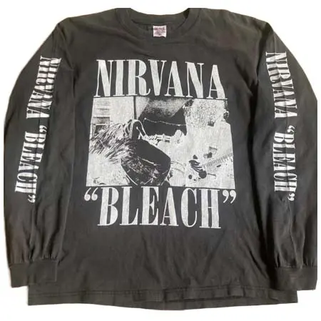 BAND T-SHIRT(バンドTシャツ) 90s NIRVANA BLEACH
