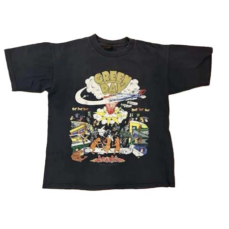 BAND T-SHIRT(バンドTシャツ) 90s GREENDAY DOOKIE tour Tee