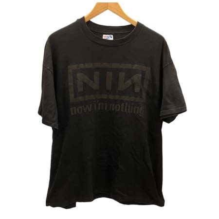 BAND T-SHIRT(バンドTシャツ) 90s Nine inch nails now i’m nothing