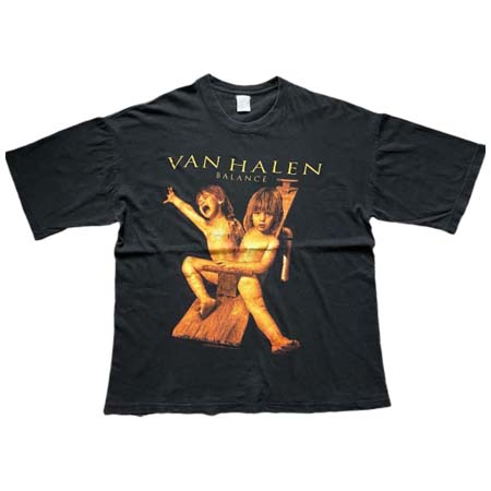 BAND T-SHIRT(バンドTシャツ) 90s VAN HALEN BALANCE