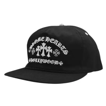 CHROME HEARTS(クロムハーツ) 5パネル ガスステーション キャップ ブラック